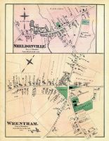 Wrentham Town, Sheldonville, Norfolk County 1876